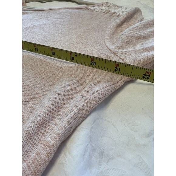 Valerie Stevens Blush Colored Shirt Light Sweater Top Blouse--Women's Large - Picture 8 of 8